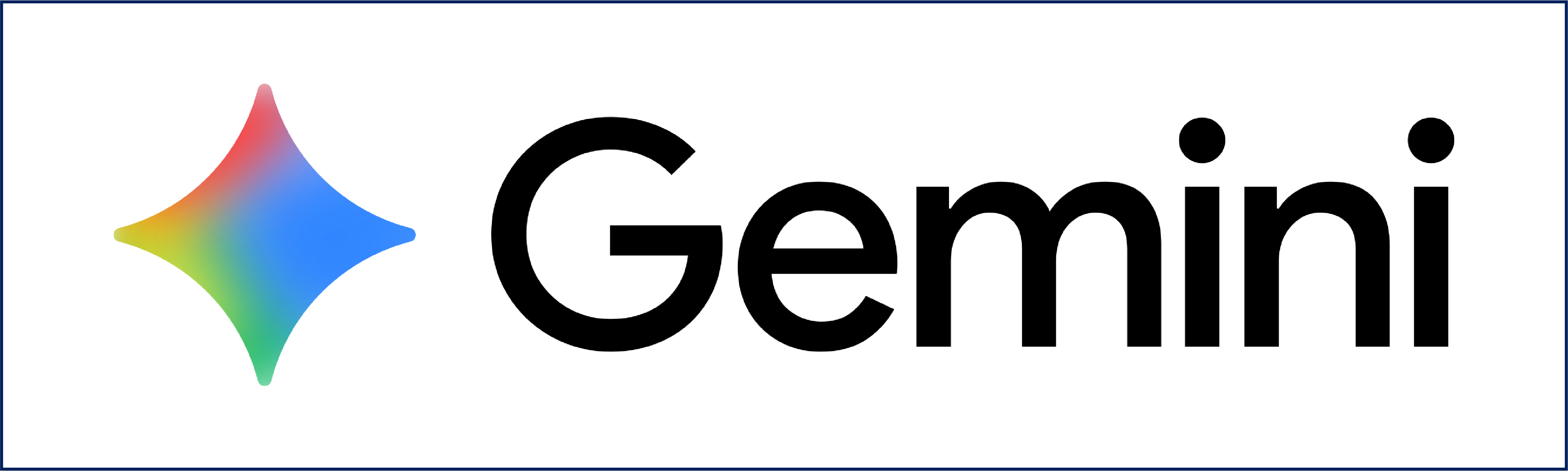 Logo du moteur intelligence artificielle Google Gemini.